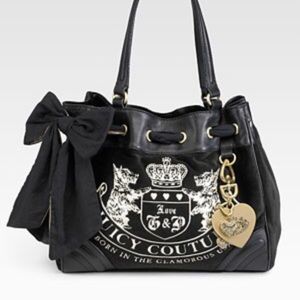 Juicy Couture black handbag